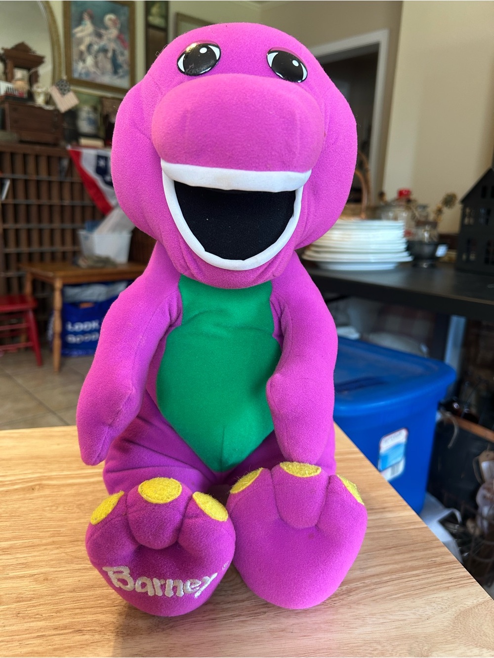 Barney Bundle - Vintage Barney Talking Dinosaur and Book